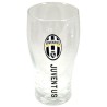 Juventus Wordmark Crest Pint Glass