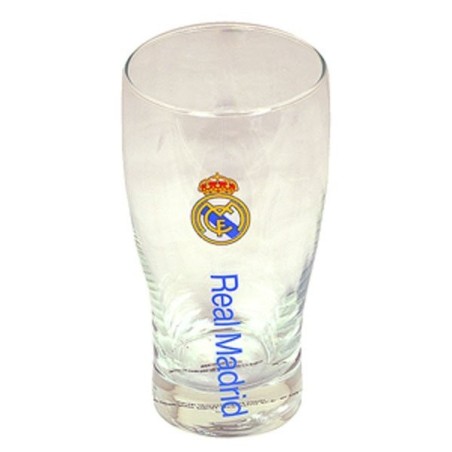 Real Madrid Wordmark Crest Pint Glass