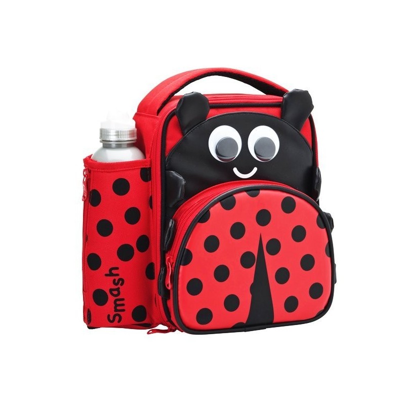 Smash 3D Ladybird Lunch Bag And Bottle