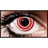 Red Swirl Crazy Coloured Contact Lenses (90 days)