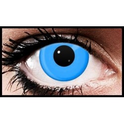 Blue Crazy Coloured Contact Lenses (90 Days)