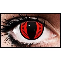 Nine Tails Naruto Anime Coloured Contact Lenses (90 Day)