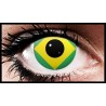 Brazil Flag Colour Contact Lenses (90 Day)
