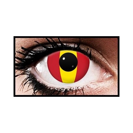 Spanish Flag Colour Contact Lenses (90 Day)