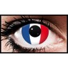 French Flag Colour Contact Lenses (90 Day)