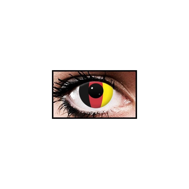 Germany Flag Colour Contact Lenses (90 Day)