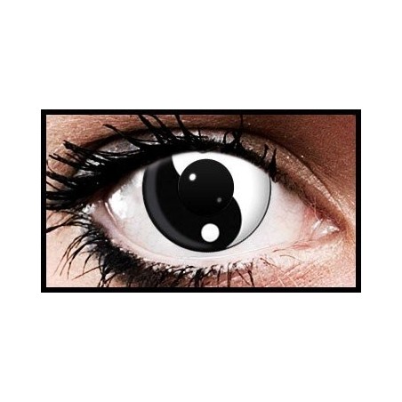 Yin Yang Crazy Coloured Contact Lenses (90 days)