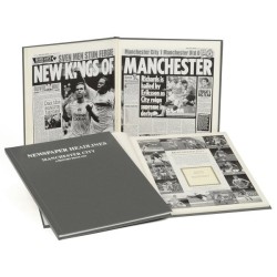 Manchester City Grey Cover Football Book