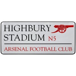 Arsenal Street Sign (Highbury)