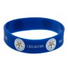 Leicester City Rubber Crest Single Wristband