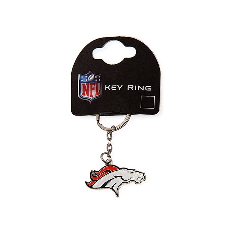 NFL Denver Broncos Crest Keyring