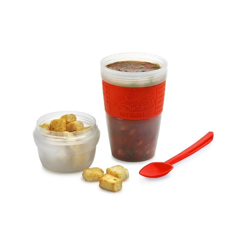 Smash Portable Soup Cup and Spoon Set