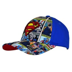 Superman Comic Cap Blue - Junior