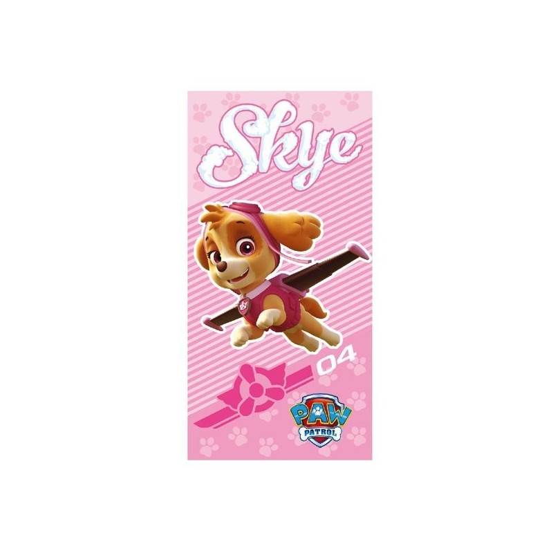 Paw Patrol Towel Pink - Skye