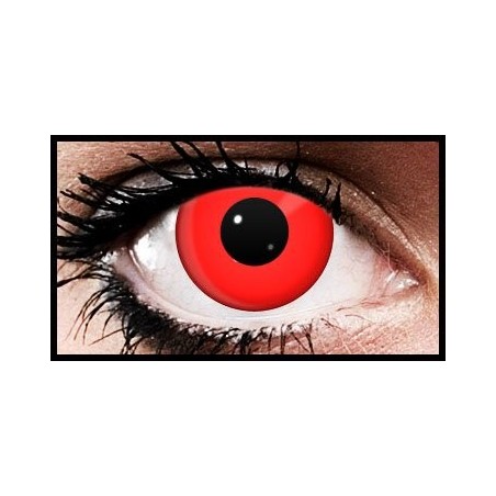 Blood Red Crazy Coloured Contact Lenses