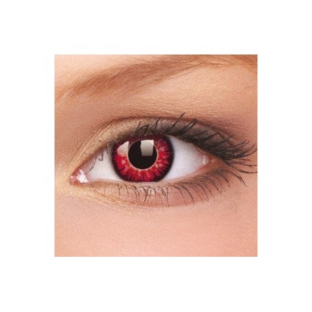 ColourVue Vampire Red Crazy Coloured Contact Lenses (1 Year Wear)