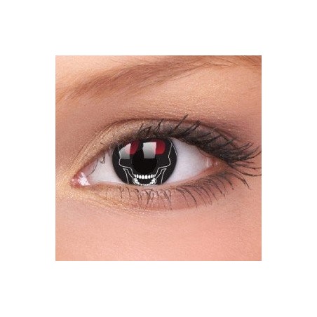Skull Crazy Colour Contact Lenses (1 Year Wear)