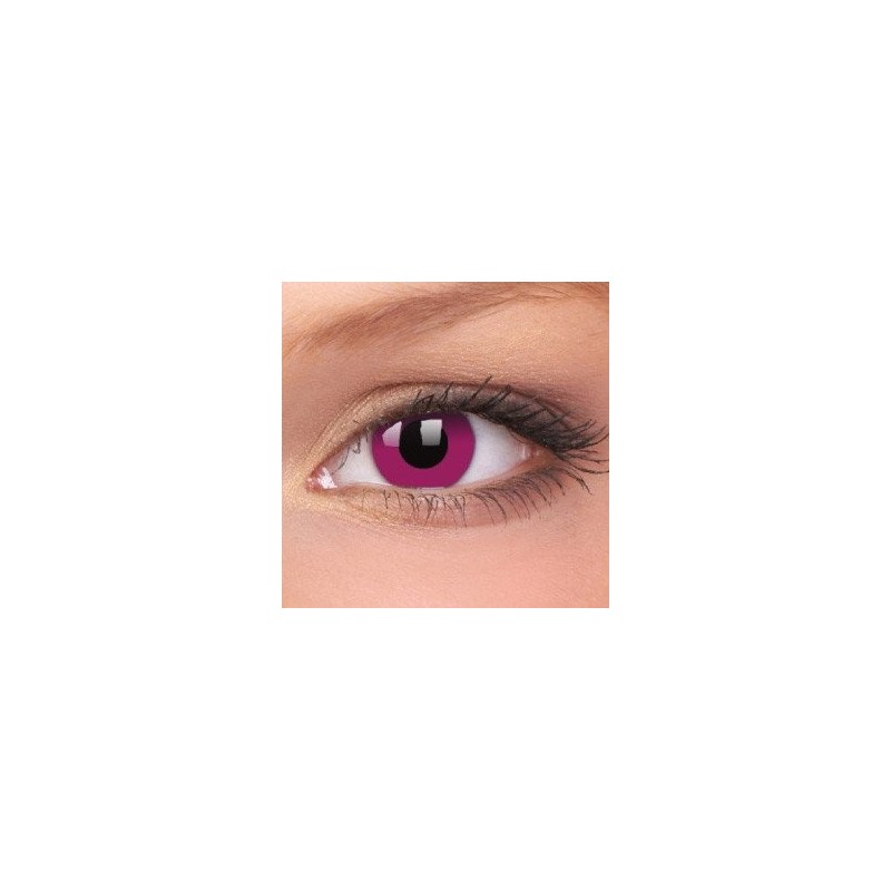 ColourVue Purple Block Crazy Colour Contact Lenses (1 Year Wear)