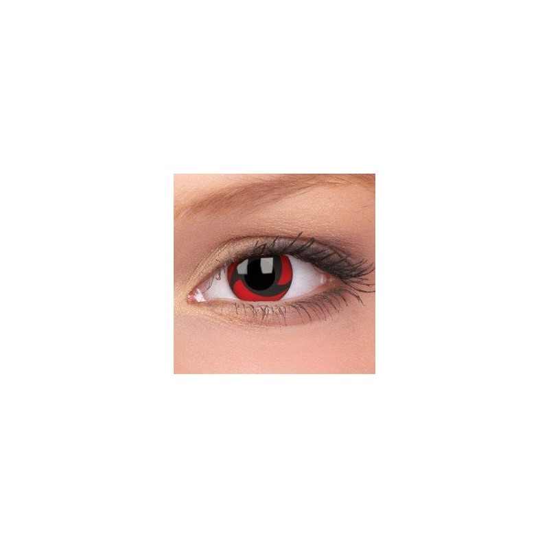 Mangekyo Red Naruto Crazy Colour Contact Lenses (1 Year Wear)