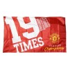 Manchester United 19 Times Flag