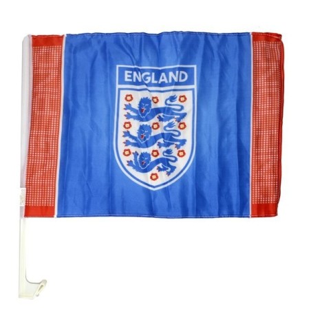 England Single Giant Crest Car Flag