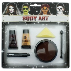 Halloween Body Art Face Paint Kit