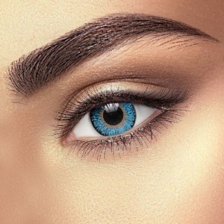 Eye Fusion Cool Blue 3 Tone Natural Coloured Contact Lenses