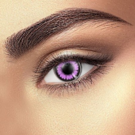 EDIT Big Eye Ultra Violet Purple Eyes Coloured Contact Lenses