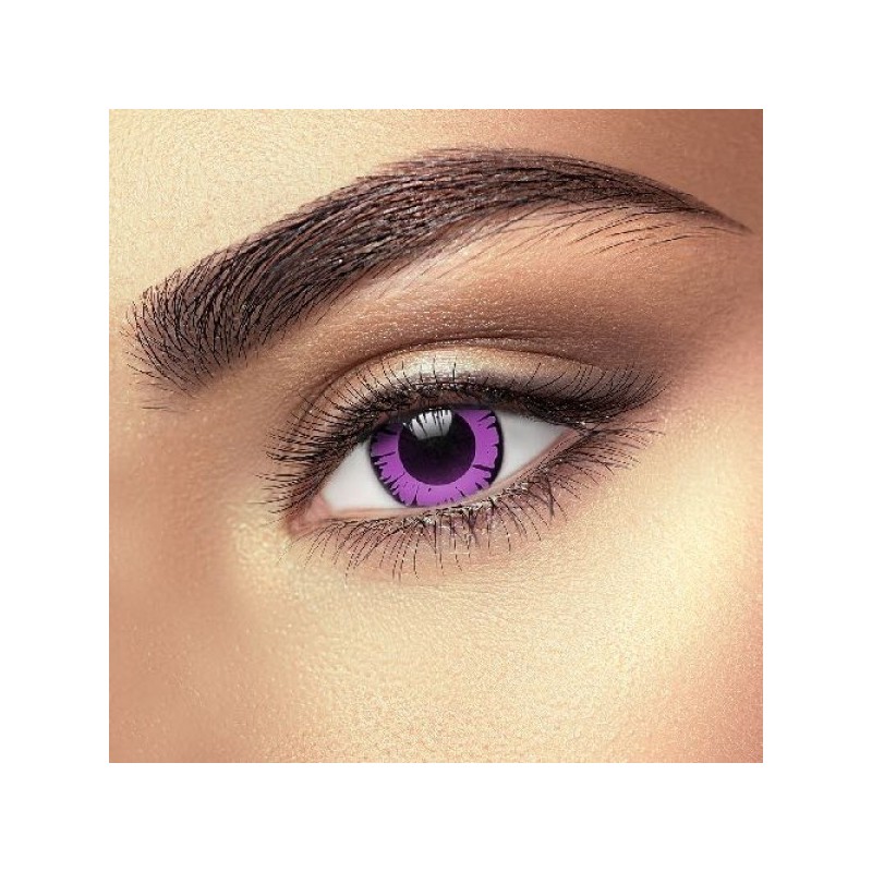 EDIT Big Eye Dolly Violet Coloured Contact Lenses