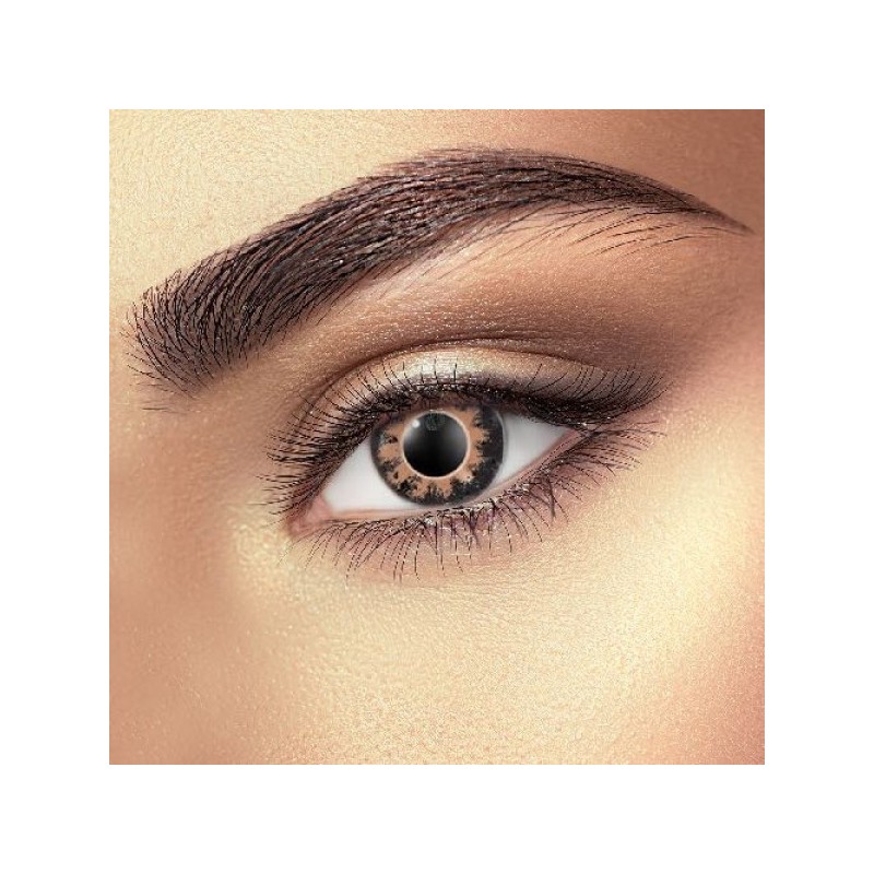 Coco Brown Coloured Contact Lenses 90 Day Wear