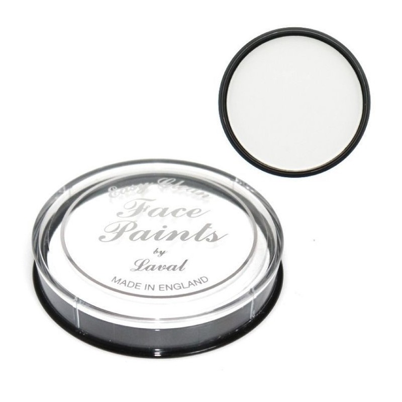 Halloween Vampire Laval Easy Clean Face Paint - White 12g