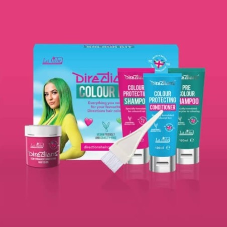 Directions Carnation Pink Hair Colour Kit 