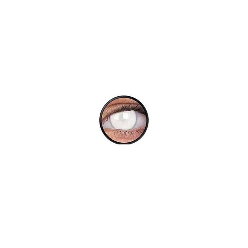ColourVUE Blind White Crazy Colour Contact Lenses (1 Year Wear)