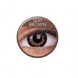 ColourVUE Sexy Brown Big Eye Coloured Contact Lenses (90 Day)