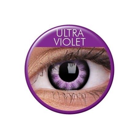 ColourVUE Ultra Violet Purple Big Eye Coloured Contact Lenses (90 Day)