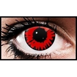 Twilight Volturi Red Vampire (Enchanted Black) Coloured Contact Lenses (90 Days)