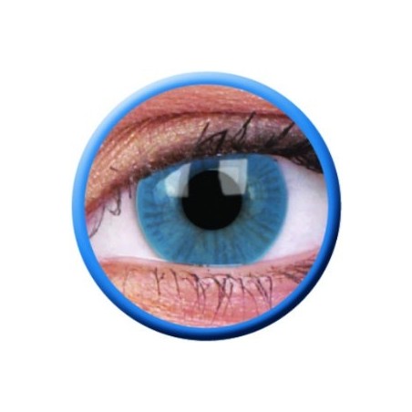 ColourVUE Blue Basic Coloured Contact Lenses (90 Day)