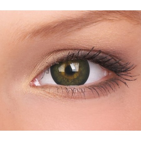 ColourVUE Awesome Black Big Eye Coloured Contact Lenses (90 Day)