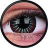 Symbiote Monster Red Silver Spikes Contact Lenses (1 Year Wear)