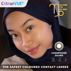 ColourVUE Fizzy Champagne Silver Grey Hazel Brown Coloured Contact Lenses
