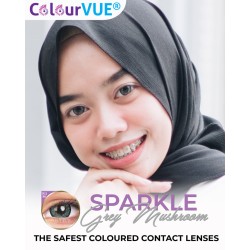 ColourVUE Sparkle Grey Mushroom Big Eye Lenses