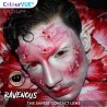 ColourVue Ravenous  Black Red Mini Sclera Coloured Contact Lenses (1 Year)