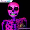 ColourVue UV Glow Red Crazy Colour Contact Lenses (1 Year)