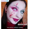 ColourVUE 1 Day Use White Out Halloween Coloured Contact Lenses