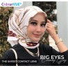 ColourVUE Evening Grey Big Eye Coloured Contact Lenses (90 Day)