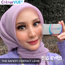 ColourVUE Evening Grey Big Eye Coloured Contact Lenses (90 Day)