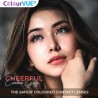 ColourVUE Cheerful Carbon Grey Natural 2 Tone Coloured Contact Lenses