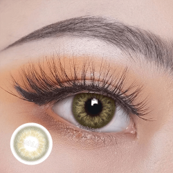 FreshLady DNA Taylor Brown Hazel Coloured Contact Lenses Yearly