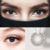 FreshLady Bassia Grey Coloured Contact Lenses Yearly