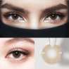 FreshLady Ocre Brown Coloured Contact Lenses Yearly
